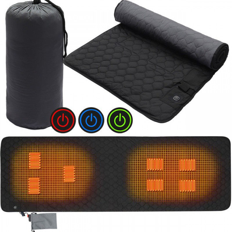 Outdoor USB Heating Sleeping Mat Insulation Camping Heating