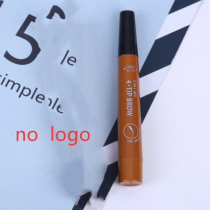 Liquid water eyebrow pencil