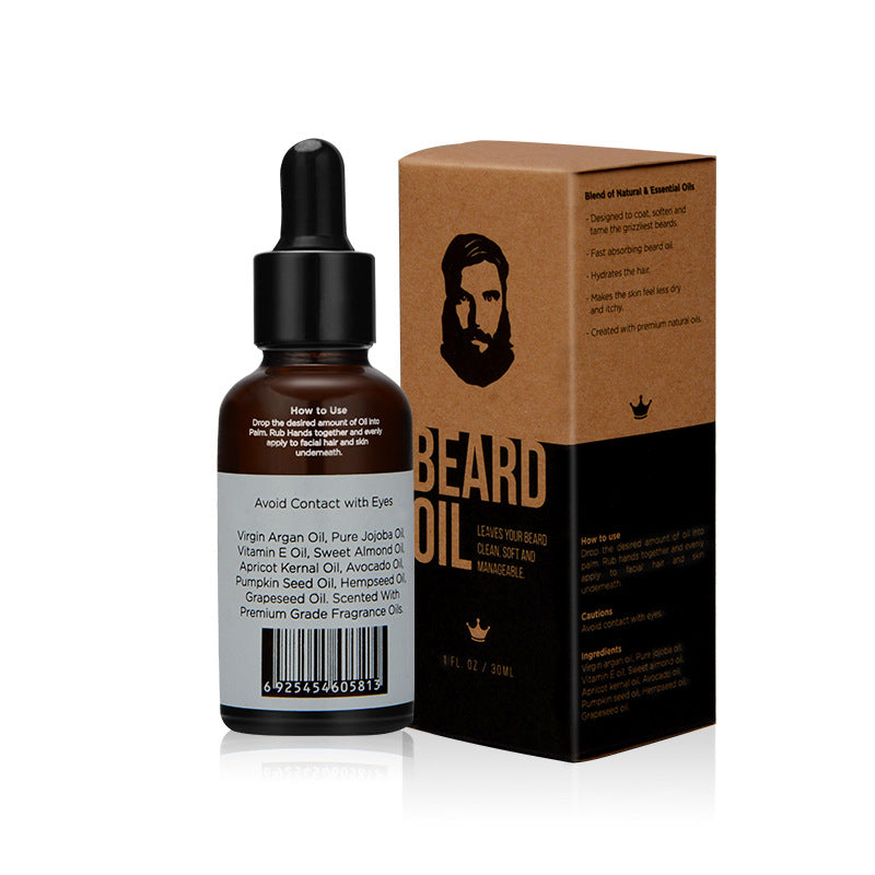 Men face care to improve the rash, nourish and bright beard.