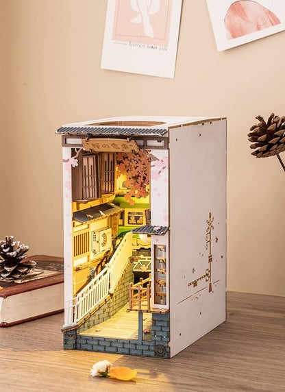 ROBOTIME Rolife DIY Book Nook Kit Bookend Stand