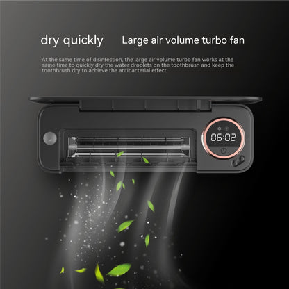 Smart Toothbrush Sterilizer 2-in-1 UV Disinfection
