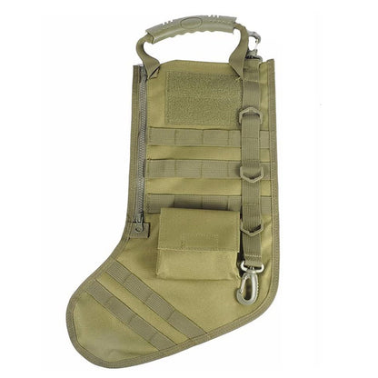 Christmas stocking bag military storage bag