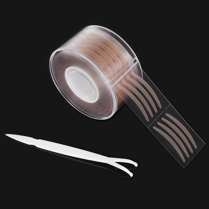 600pcs Makeup Clear Beige Stripe Big Eyes Decoration Invisible Strong Adhesive