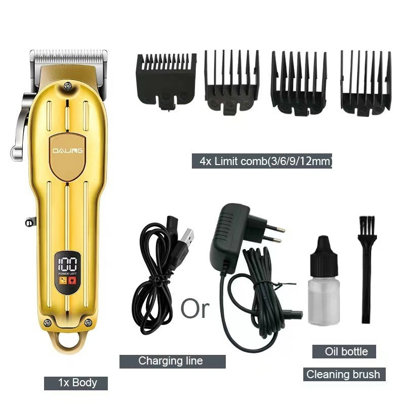 Rechargeable Hair Clipper High-power Electric Clipper