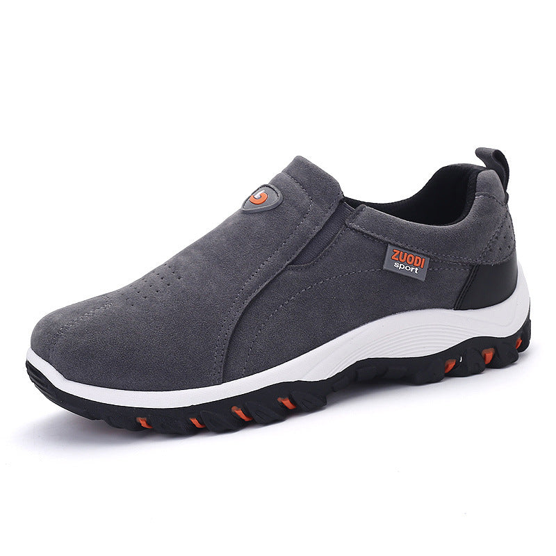 Hiking thick bottom sports travel shoes trend men's shoes