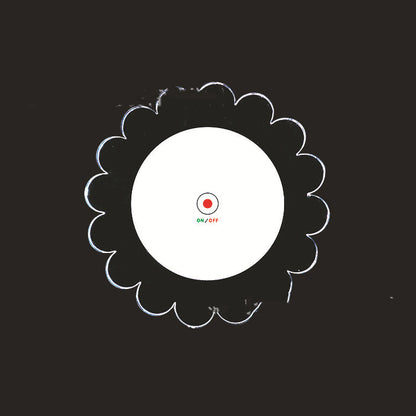 LED Glow Coaster Acrylic Crystal Emitting Luminous Bar Cocktail Mug