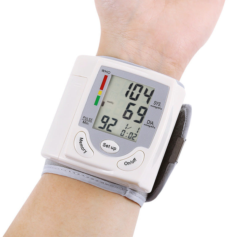 Wrist Blood Pressure Monitor, Fully Automatic Blood Pressure