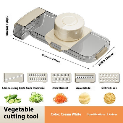 2in1 Multifunctional Vegetable Cutter Kitchen Gadget