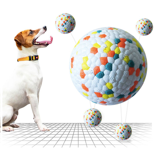 Dog Molars Ball Interactive Training Pet Play Ball Chew Molar Tooth Cleaning