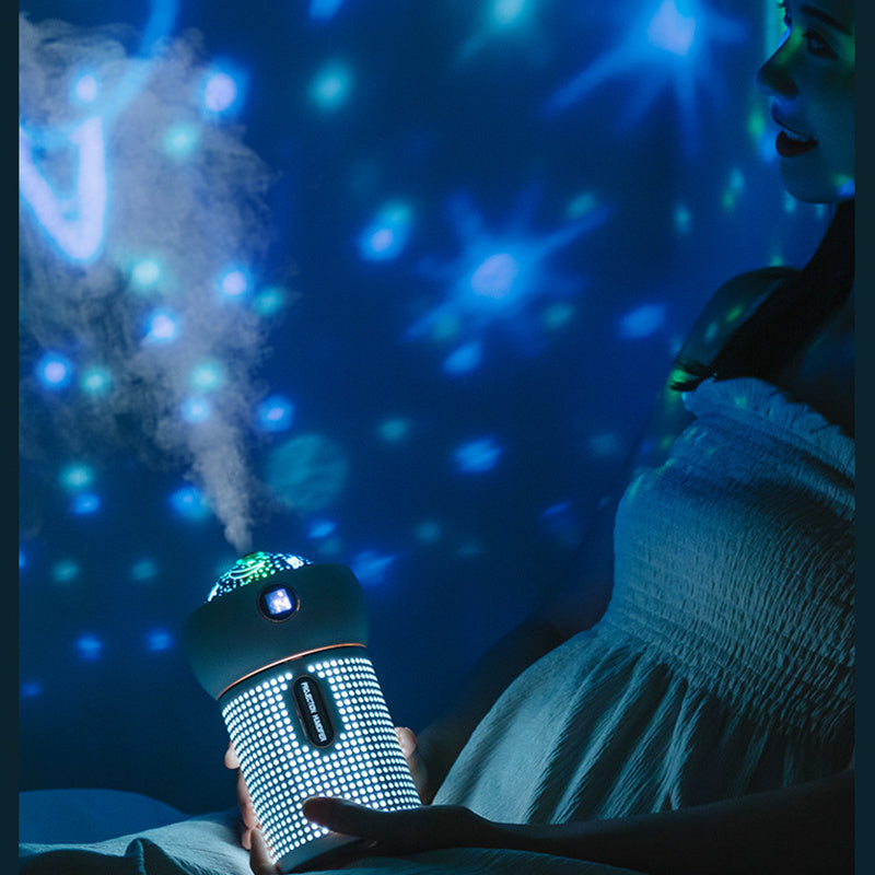New Projection Night Light Air Humidifier Aroma Diffuser