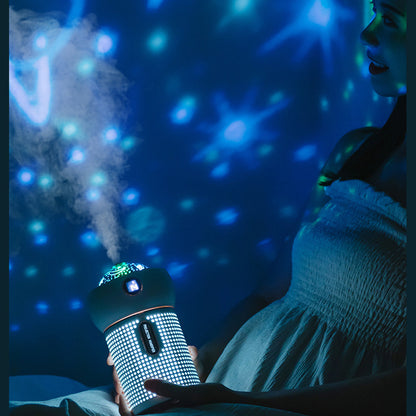 New Projection Night Light Air Humidifier Aroma Diffuser