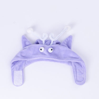 New Head Wearing Feather Funny Cat Stick