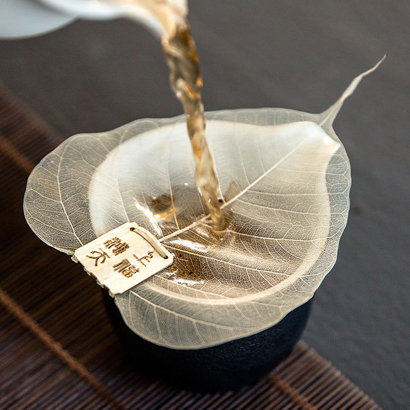 Natural Bodhi leaf tea filter