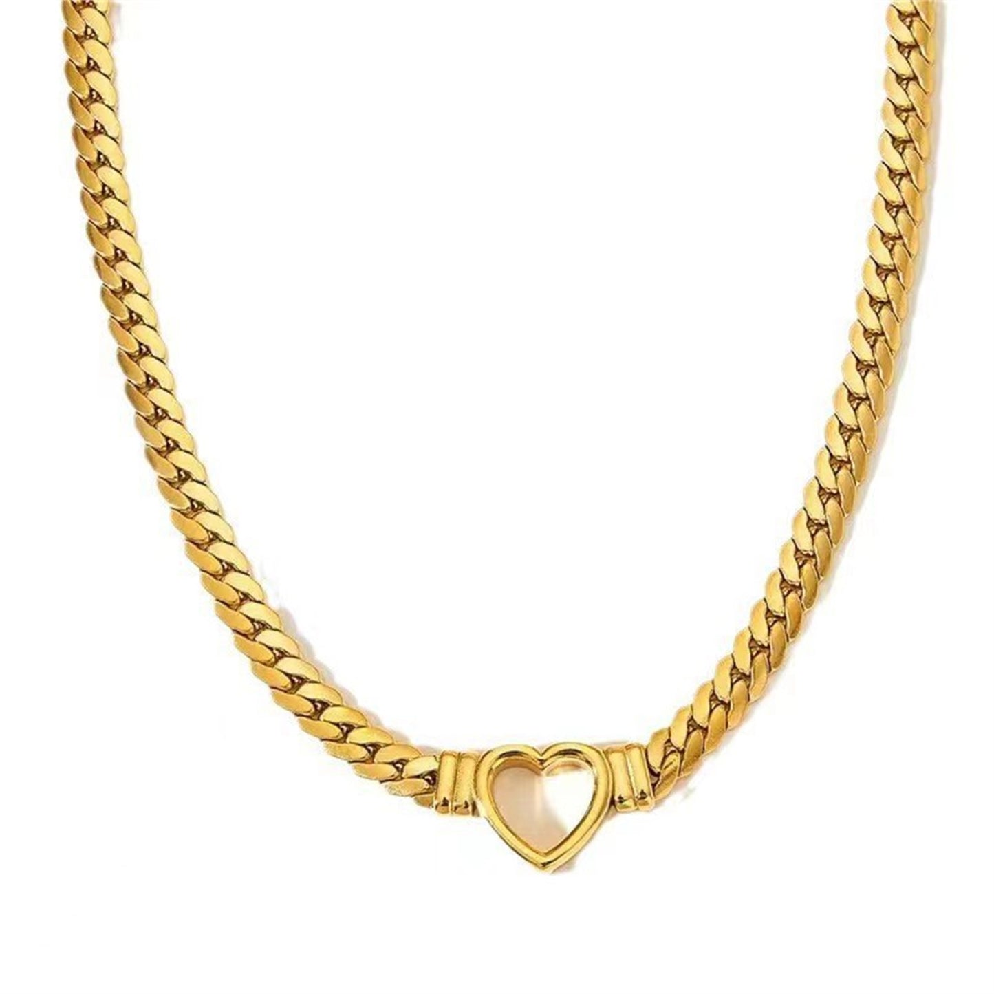Personalized Love Chain Necklace Bracelet For Women Fashion