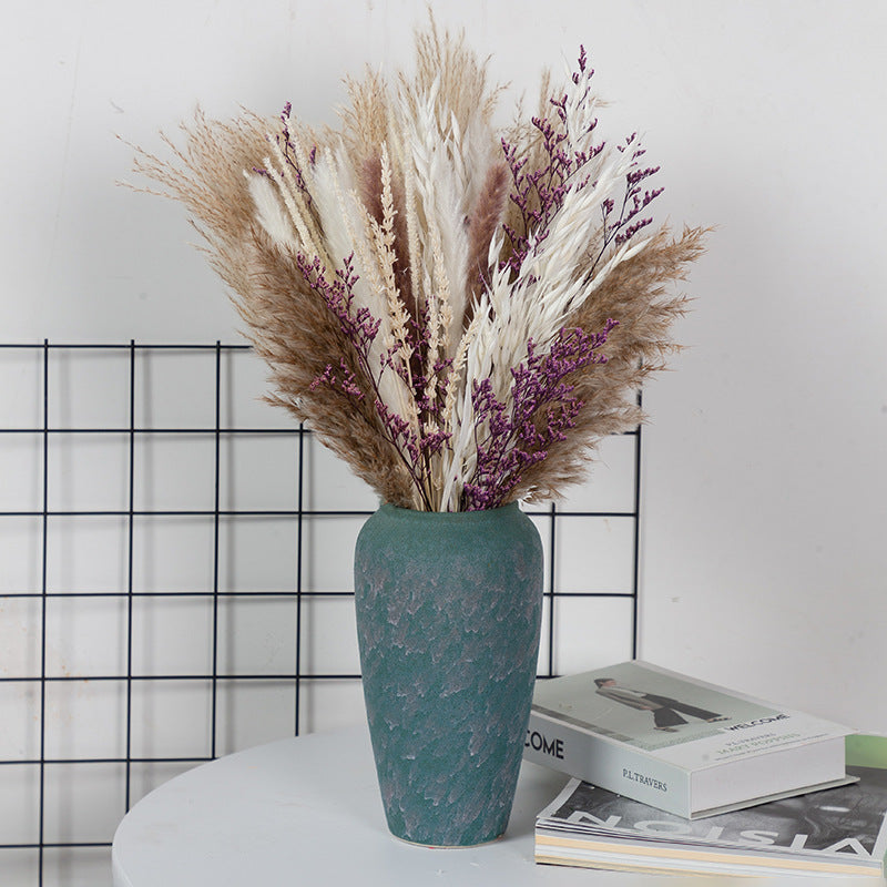 Bouquet Of Small Dried Reed Flowers