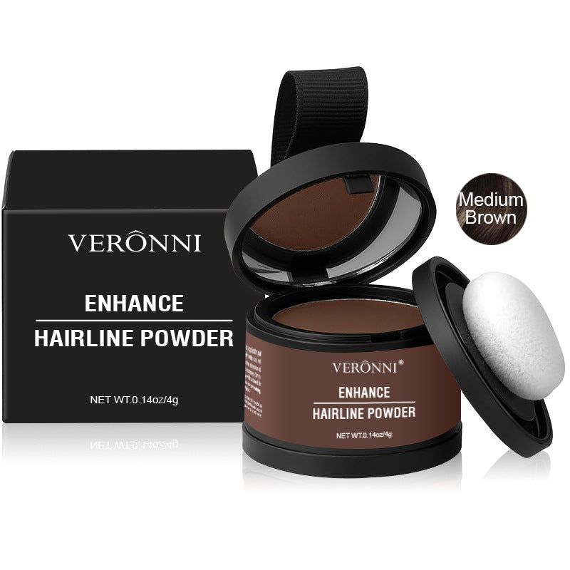14 Color Hair Line Powder Black Root Up Natural Hairline Shadow