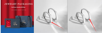 S925 Sterling Silver Rings By Light New Jewelry