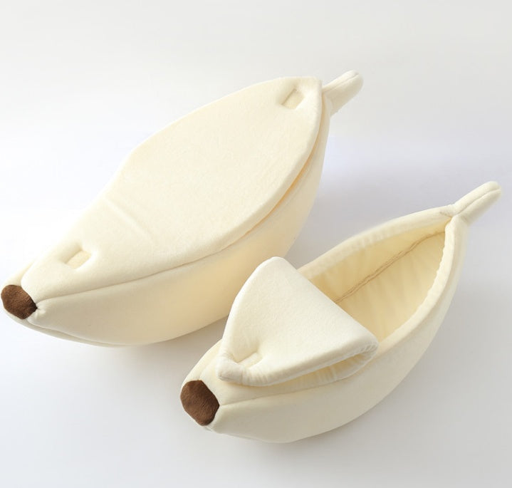 Pet House Dog Bed Banana Shape Dog House Cute Pet Kennel