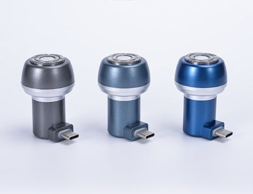 Magnetically absorbed mini-mobile shaver