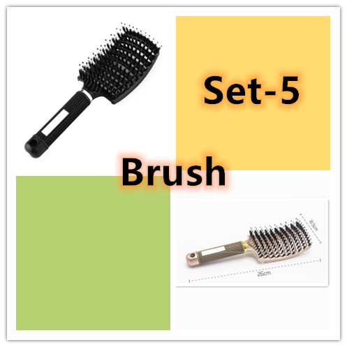 Hairbrush Anti Klit Brushy Haarborstel Women Detangler Hair Brush