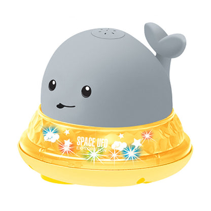 Baby Cute Cartoon Whale Floating Spraying Water Bath