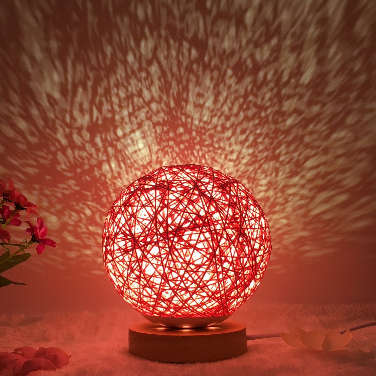 Creative Linen Table Lamp Novel and Unique LED Intelligent