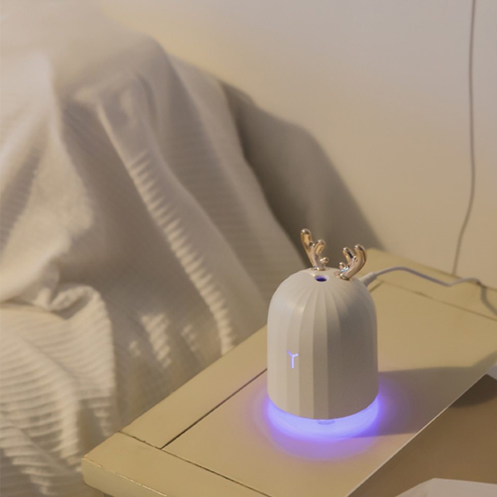 Mini Humidifier Portable USB Charging Quite Deer Shape