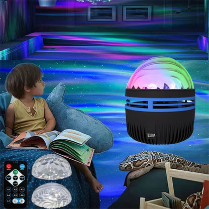 LED Star Galaxy Projector Lamp Spotlight Colorful Magic Ball