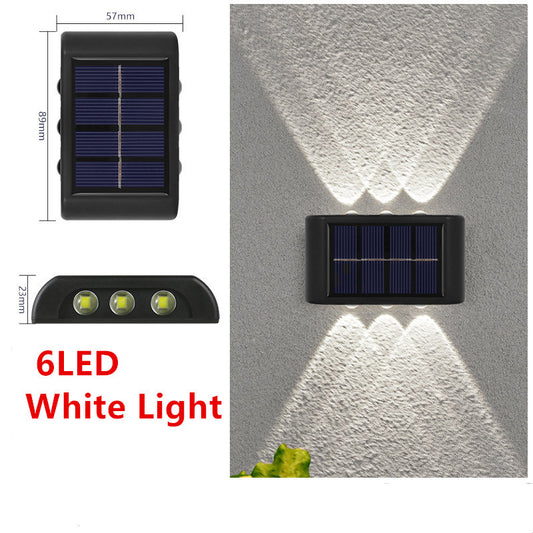 Solar Outdoor Garden Light Up And Down Glowing Atmosphere  Decorative