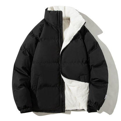 Couples Stand-up Collar Coat With Pockets Fashion Winter