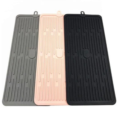 Foldable Silicone Drain Pad Non-slip Drain Drying Flume Draining Mat
