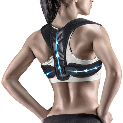 Back Posture Corrector Belt Adjustable Clavicle Spine Back Shoulder Lumbar