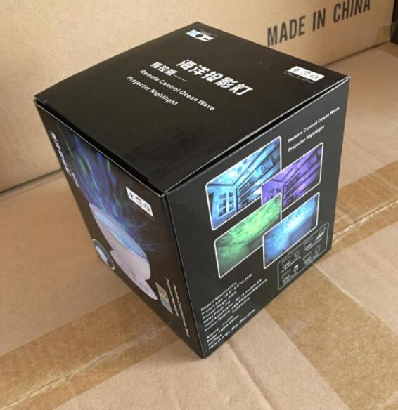 The remote control version of the ocean projection lamp,