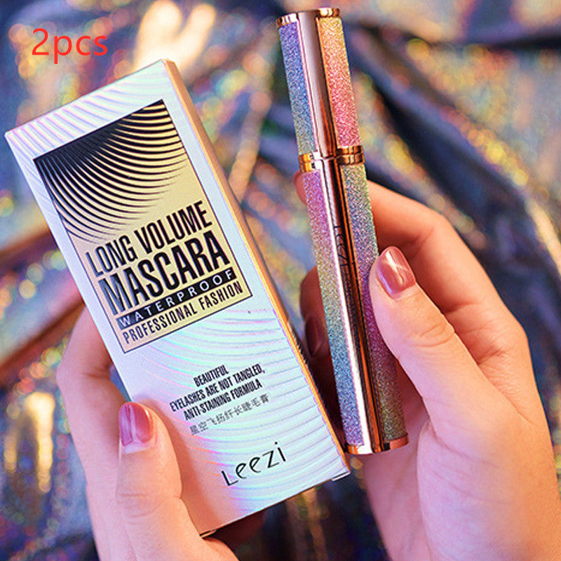 4d long thick curling waterproof and sweat-proof is not blooming star mascara