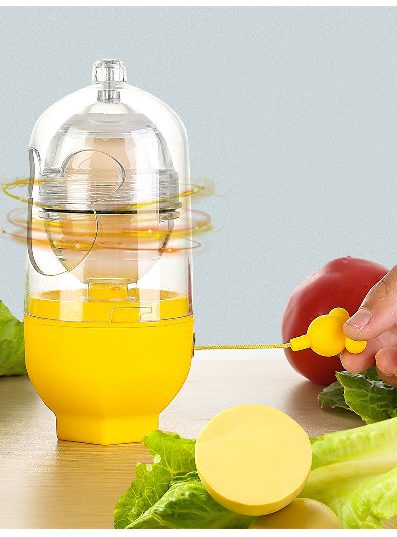 Eggs Mixing Maker Manual Blender Egg Stirring Golden Eggs Puller