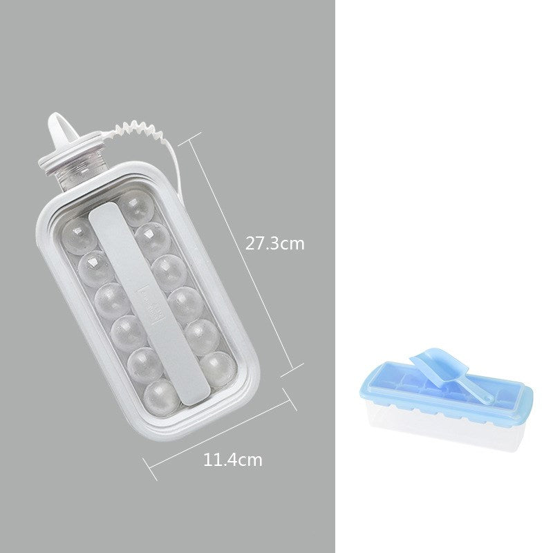 Vacane Ice Kettle Ice Ball Maker 2-In-1 Cold Water Bottle