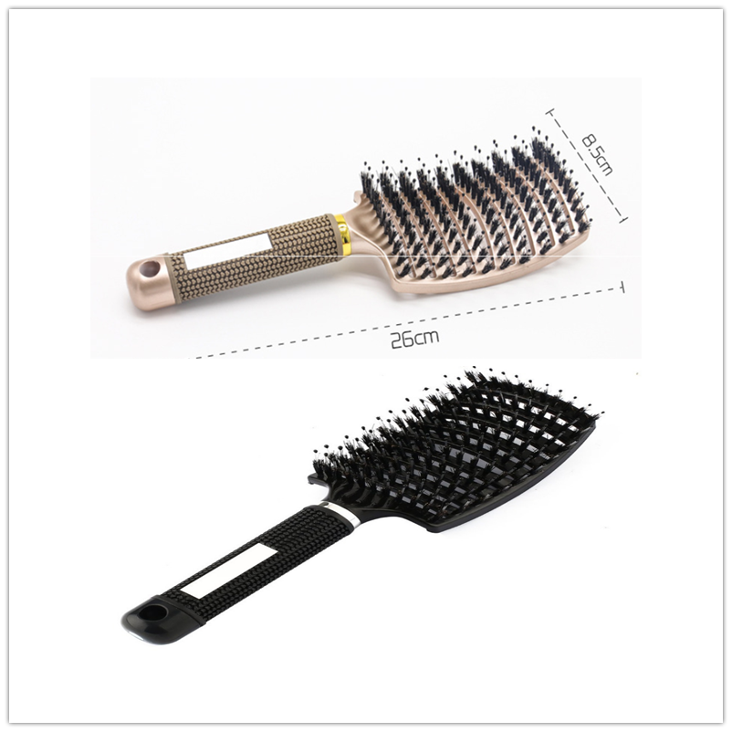 Hairbrush Anti Klit Brushy Haarborstel Women Detangler Hair Brush