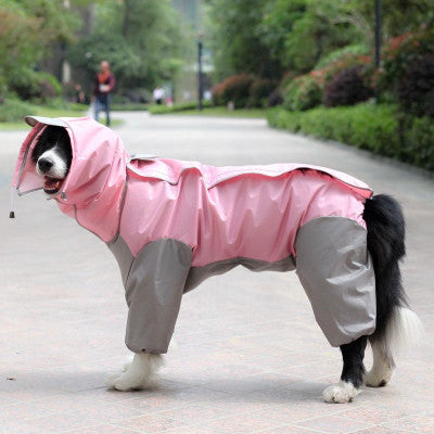 Four-legged all-inclusive pet waterproof clothes