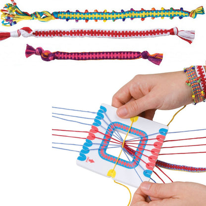 Kids DIY Beaded Braided Bracelet Ornament Toys
