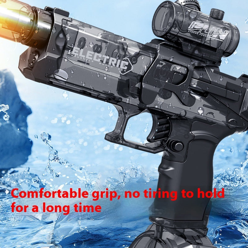 Fire Rat Electric Water Pistol Cool Light Full Automatic Spray Gun