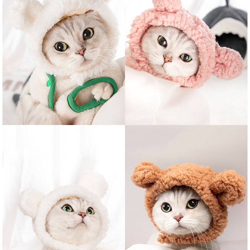 Cat Bear Fashion Dress Up Hat