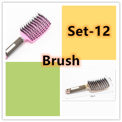 Hairbrush Anti Klit Brushy Haarborstel Women Detangler Hair Brush
