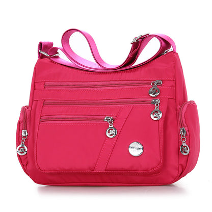 Ladies Multi-layer Square Fashion Women Shoulder Messenger Bag Waterproof