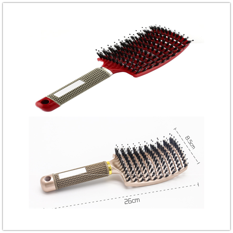 Hairbrush Anti Klit Brushy Haarborstel Women Detangler Hair Brush