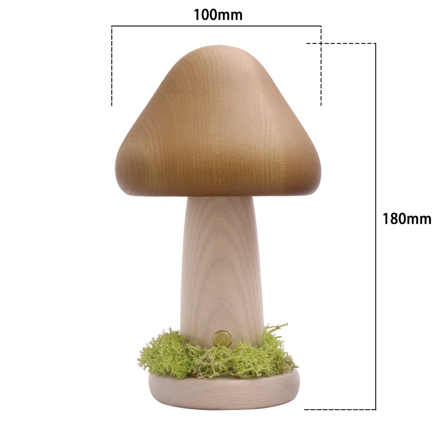 Twisted Mushroom Night Warm Light Touch Bedroom