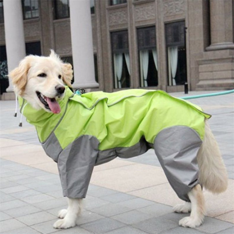 Four-legged all-inclusive pet waterproof clothes