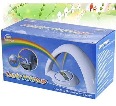 Novelty LED Romantic Sky Rainbow Colorful Projection Night Light