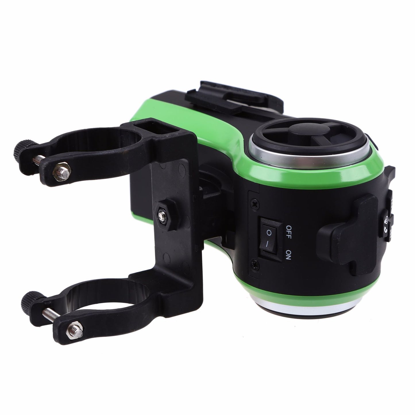 5 In 1 Double LED Bicycle Light Phone Holder