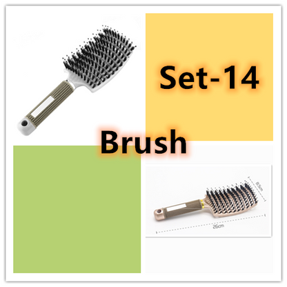 Hairbrush Anti Klit Brushy Haarborstel Women Detangler Hair Brush