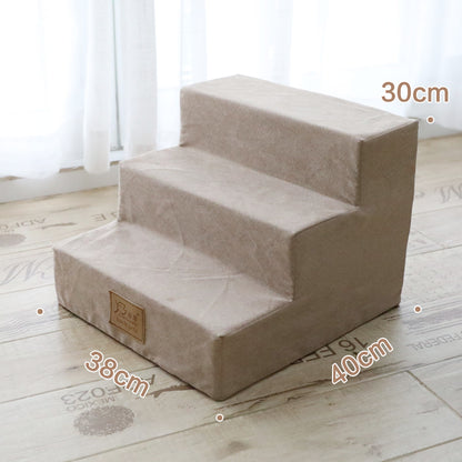 Pet Dog Stairs Climbing Sponge Steps To Bed Climbing Ladder